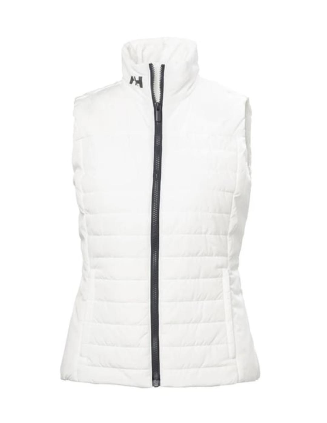 Chaleco Helly Hansen Insulator blanco guateado para mujer
