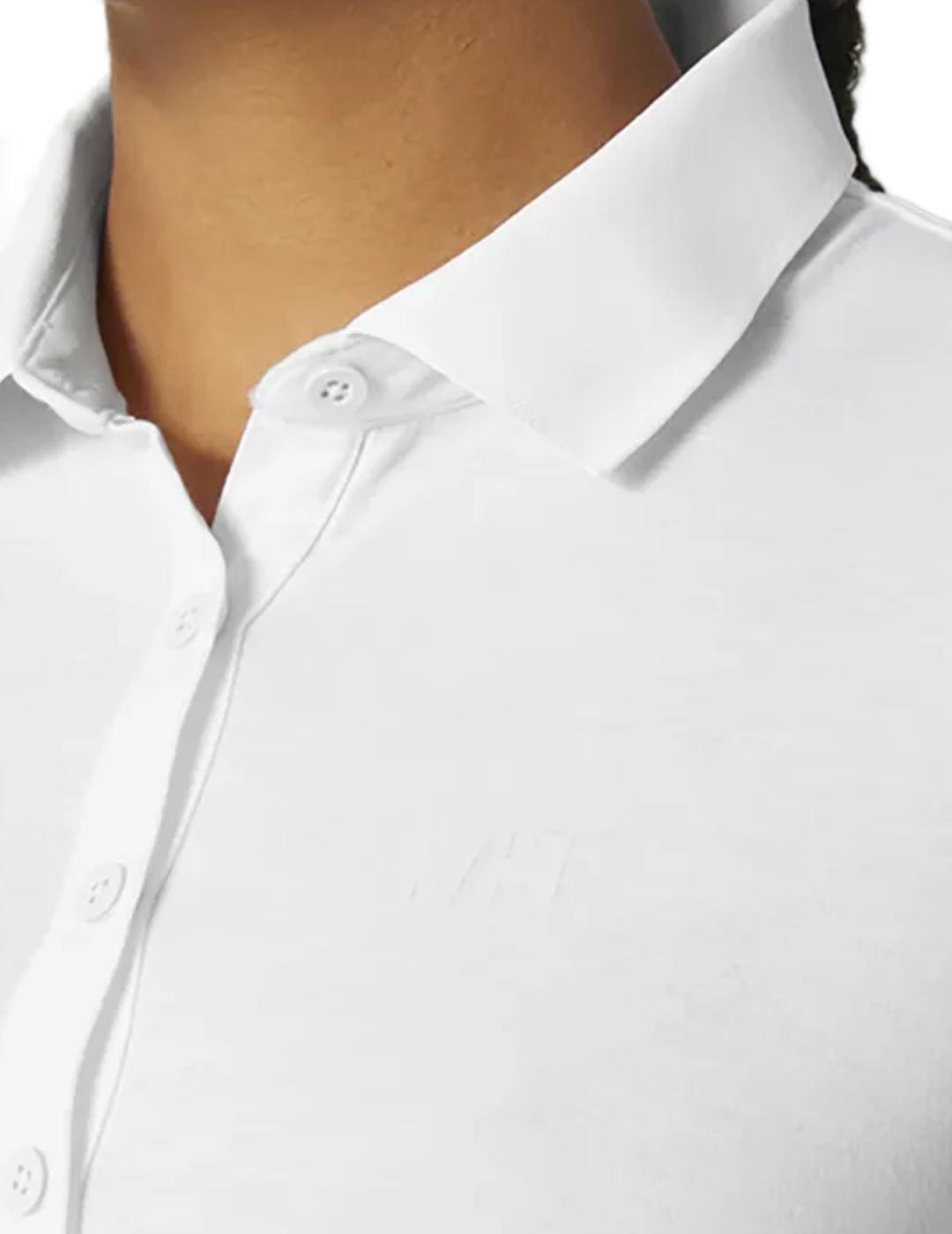 Polo Helly Hansen Siren blanco manga corta para mujer