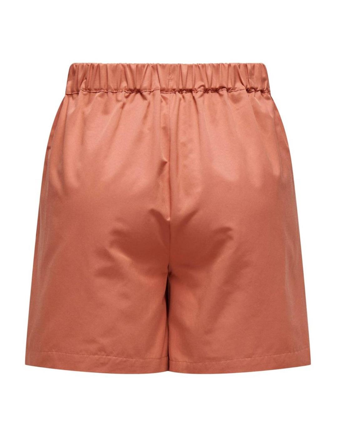 Short Only Liebe cobre de tela con pinzas para mujer