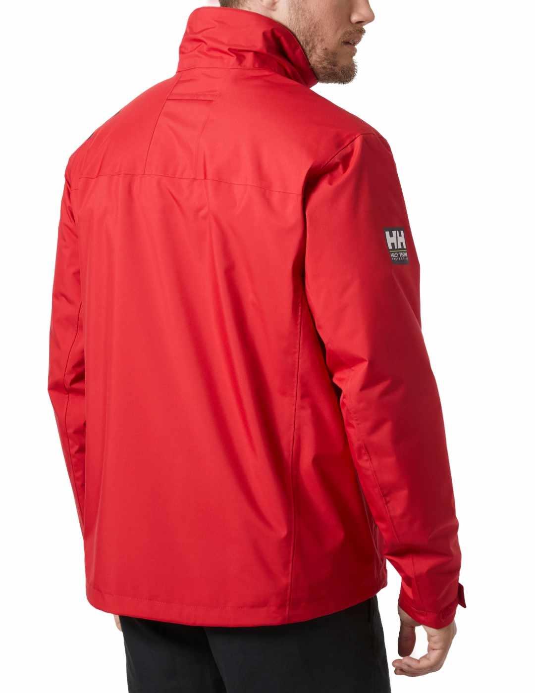 Chaqueta Helly Hansen Crew Midlayer rojo para hombre