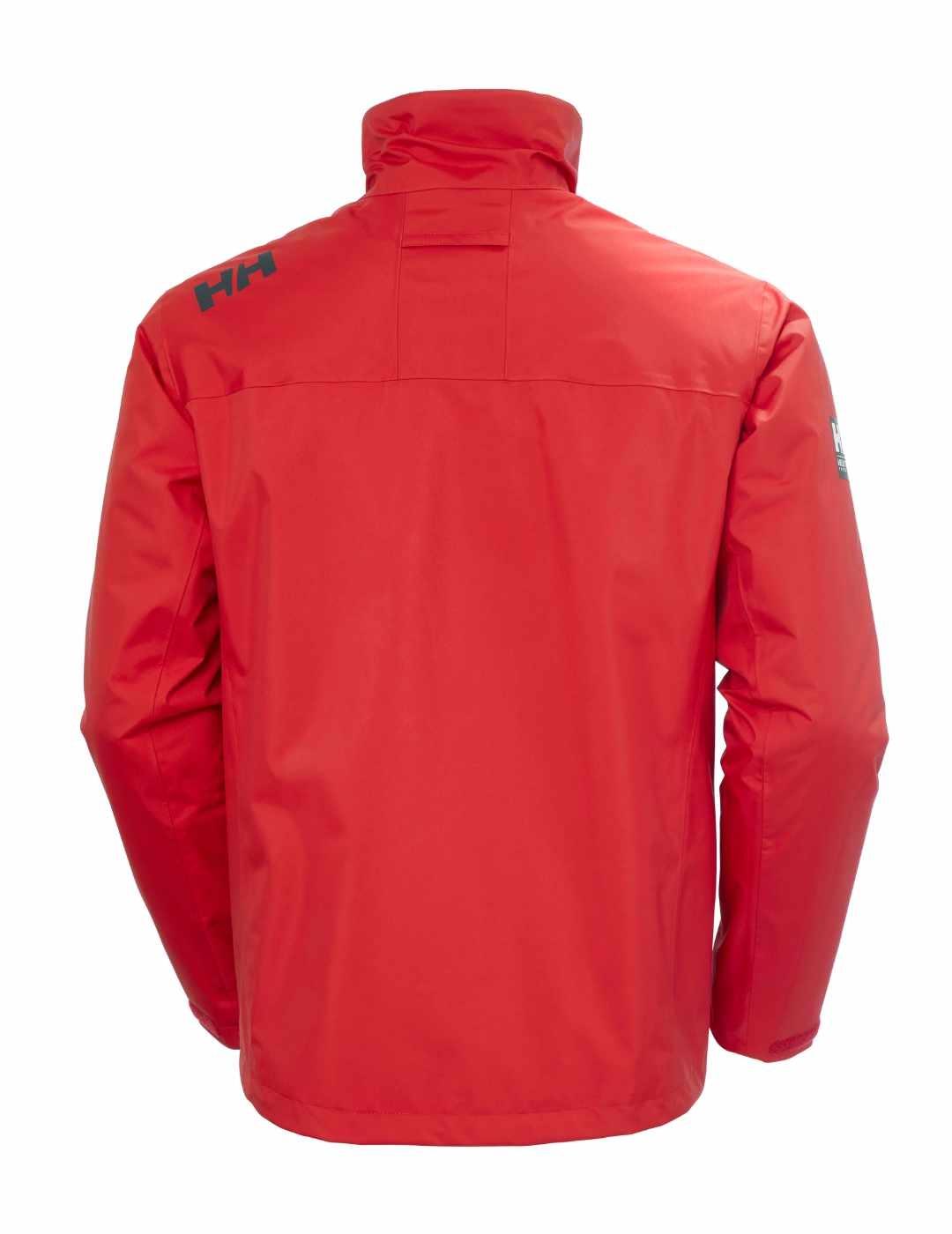 Chaqueta Helly Hansen Crew Midlayer rojo para hombre
