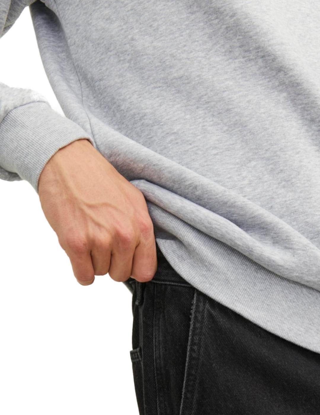 Sudadera Jack&Jones Bradley gris para hombre-NF