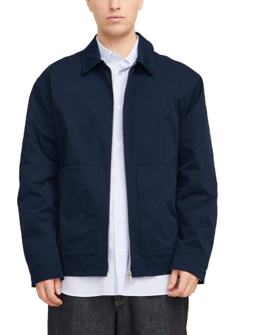 Chaqueta Jack&Jones Winson marino sin capucha para hombre