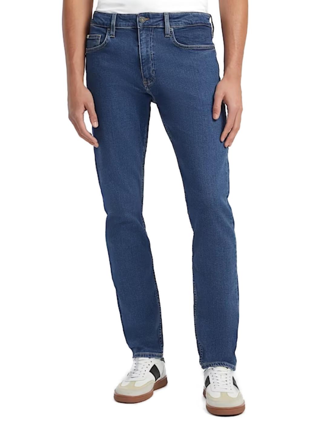 Pantalón vaquero Guess Jeans slim azul para hombre