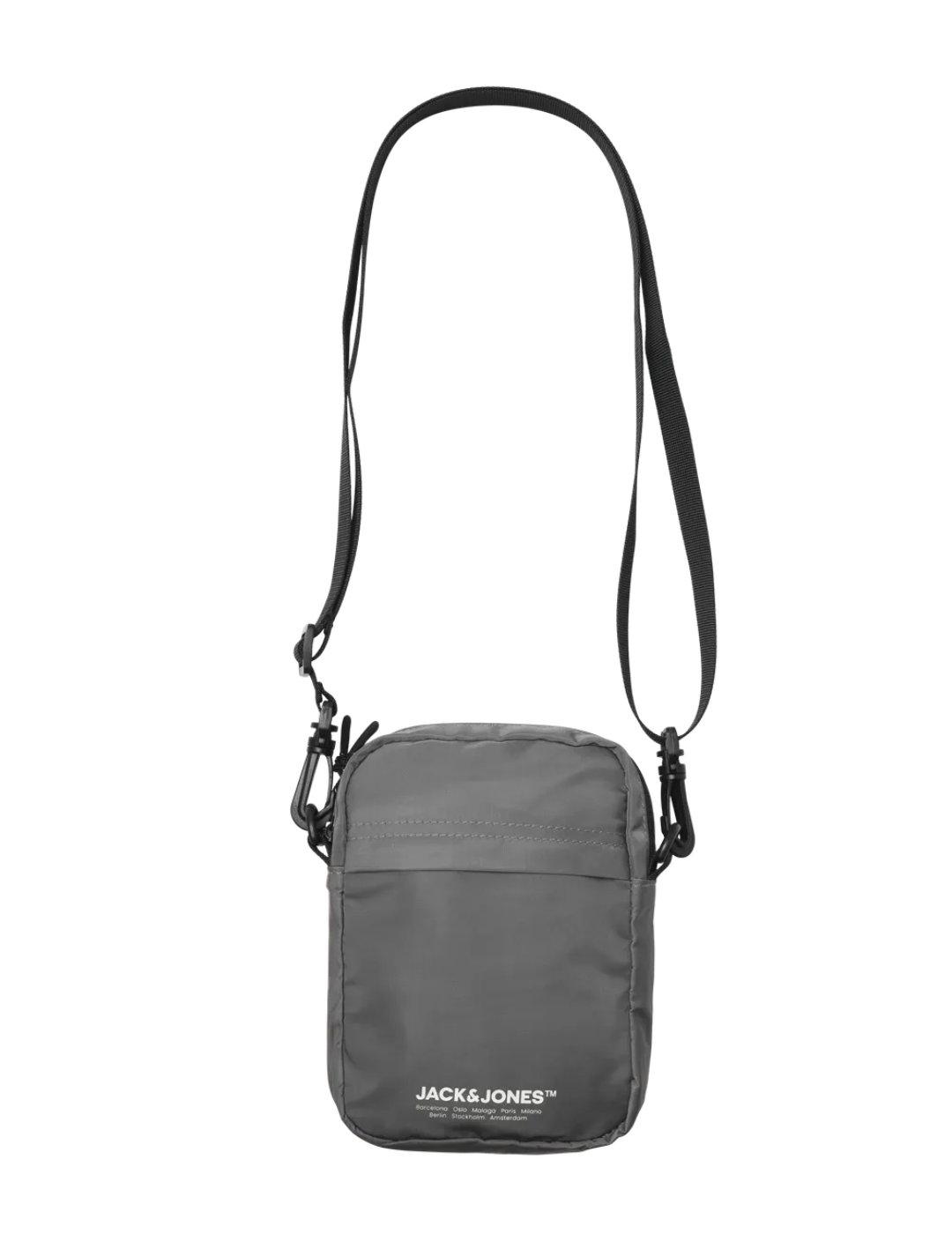 Bandolera deportiva Jack&Jones Jeremy gris para hombre