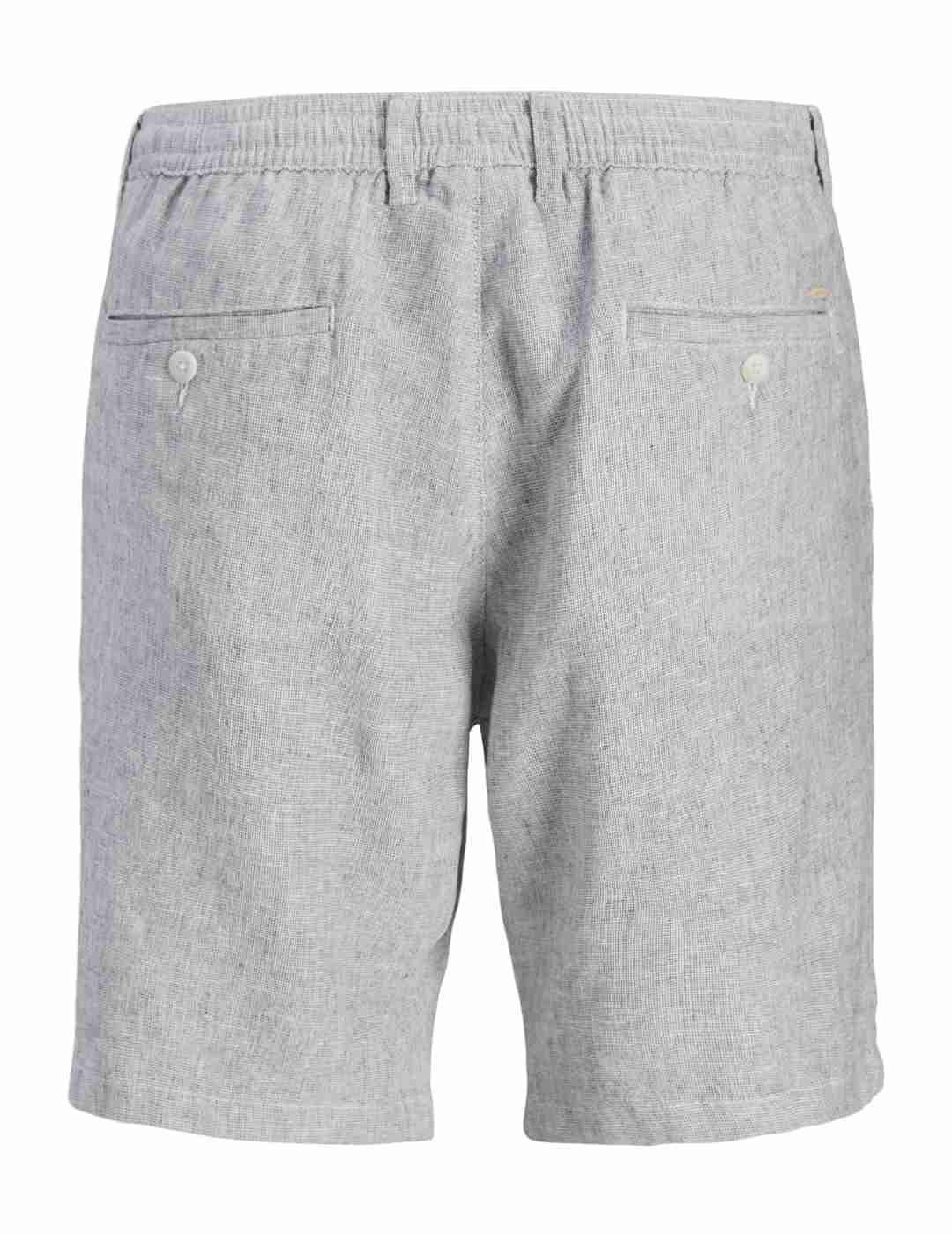 Bermuda Jack&Jones Stace azul claro de lino para hombre