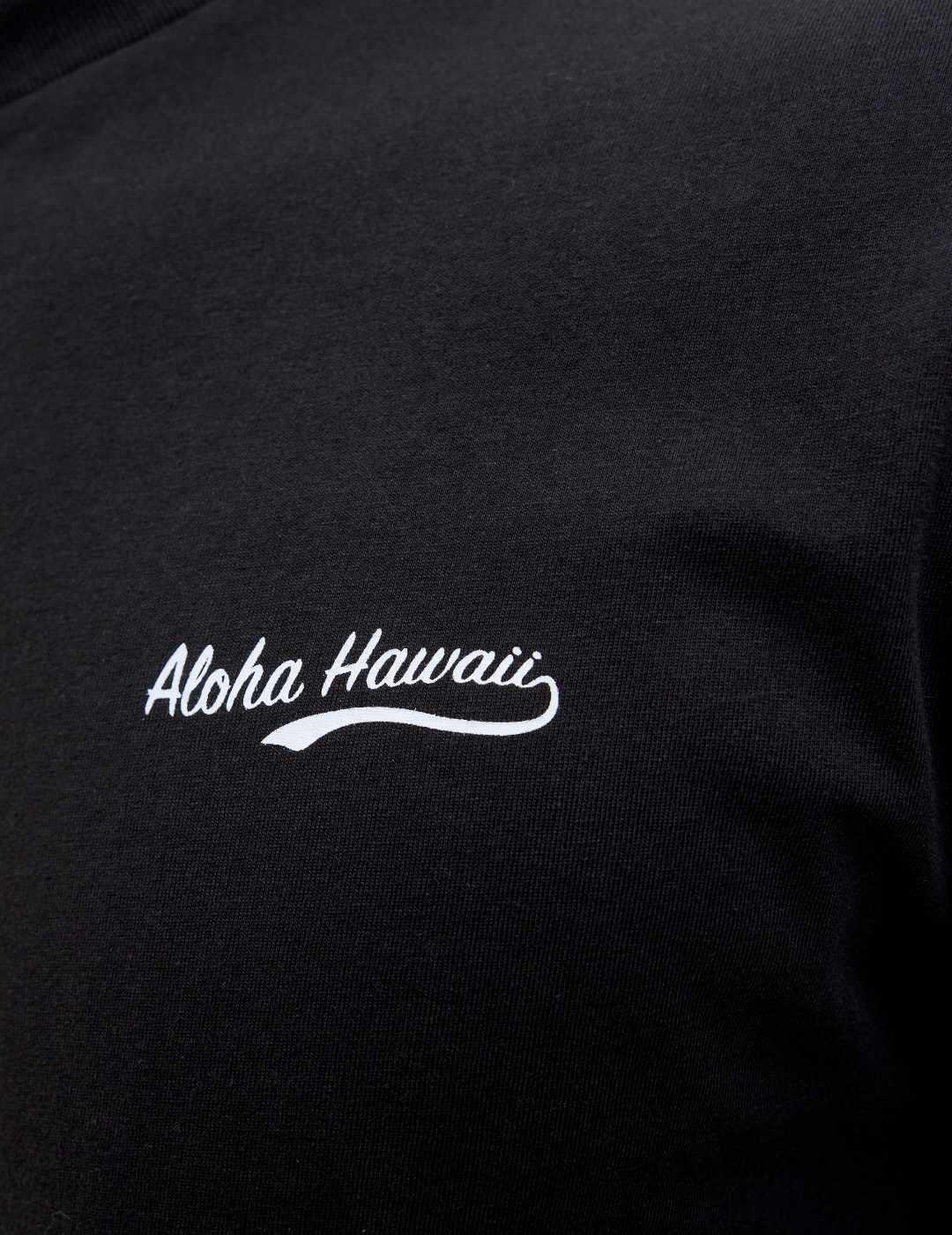 Camiseta Jack&Jones Zekiel negra manga corta para hombre