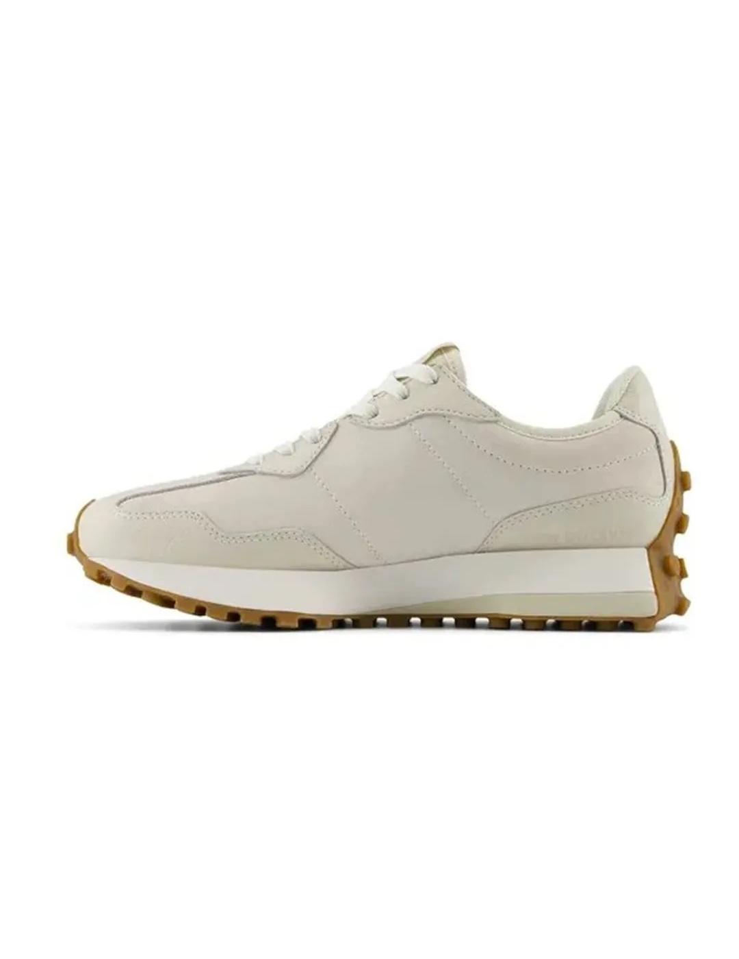 Zapatillas deportivas New Balance 327 beige unisex