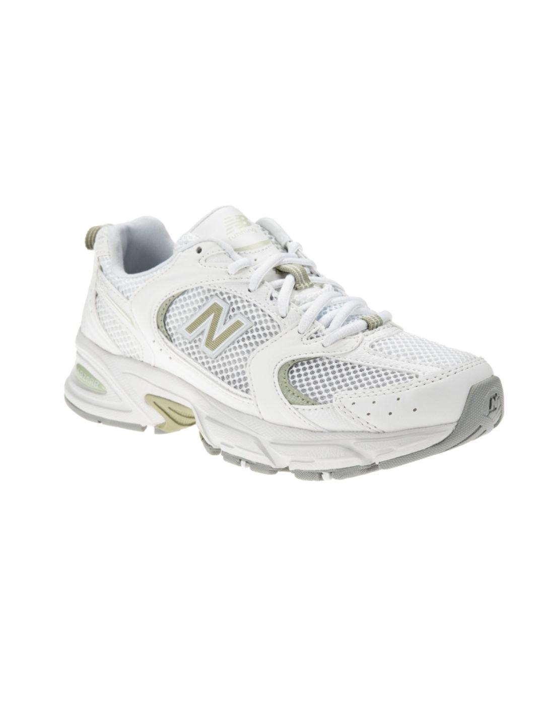 Zapatillas New Balance 530 blanca verde para mujer