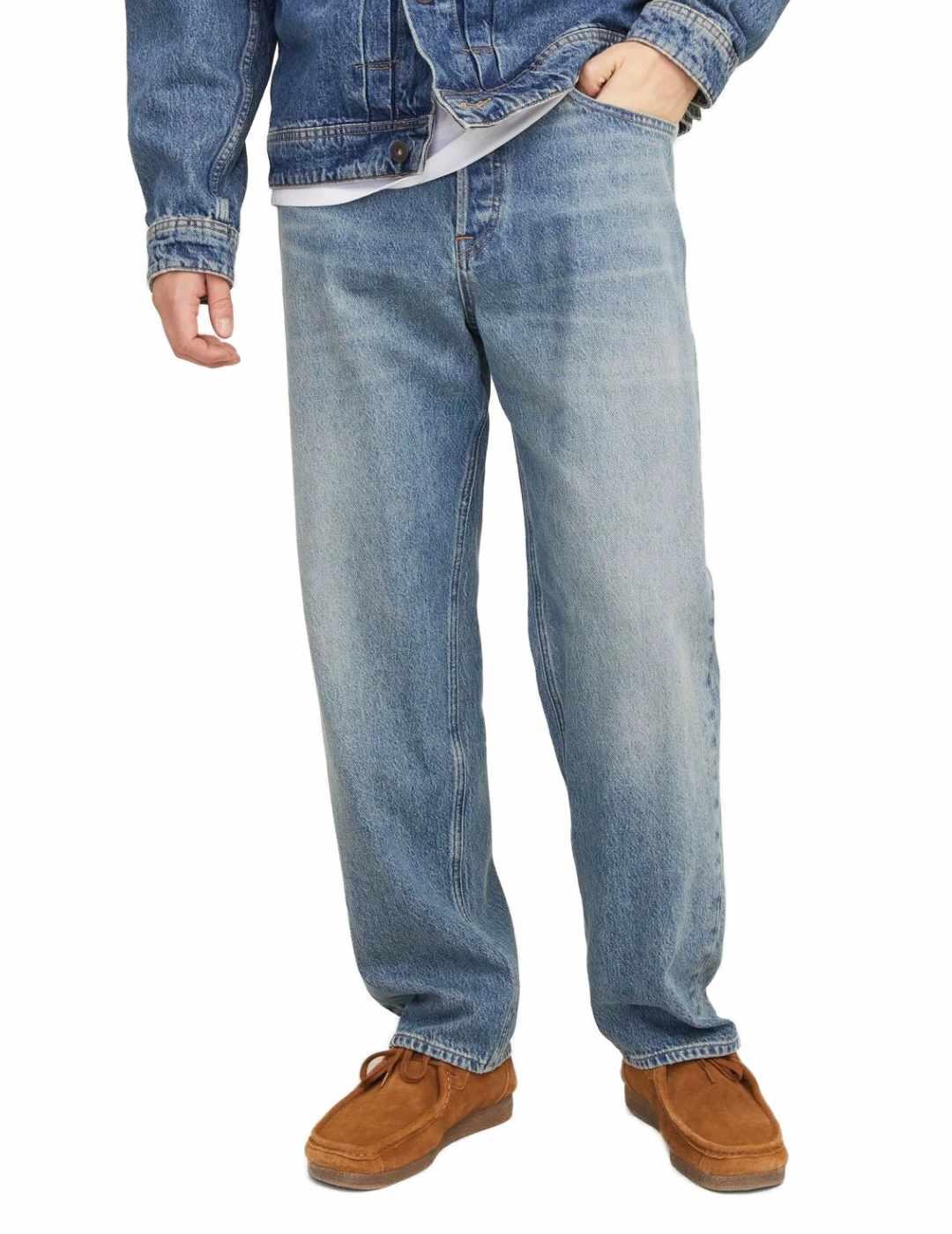 Pantalón vaquero Jack&Jones Eddie azul loose para hombre