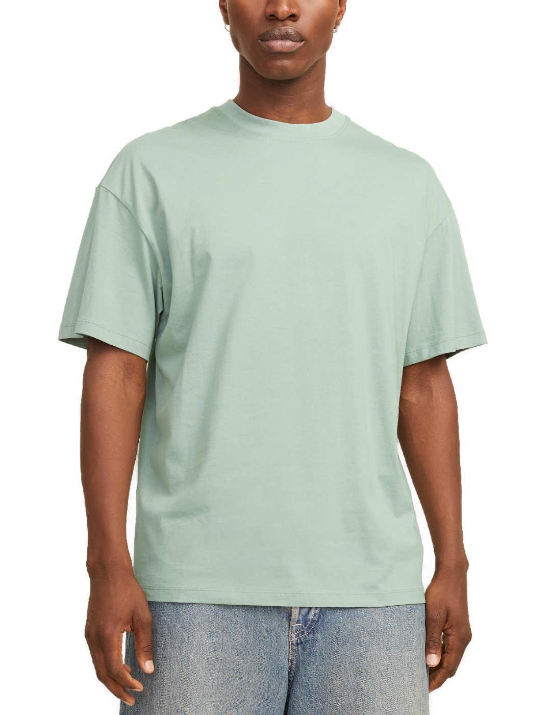 Camiseta Jack&Jones Radley verde manga corta para hombre