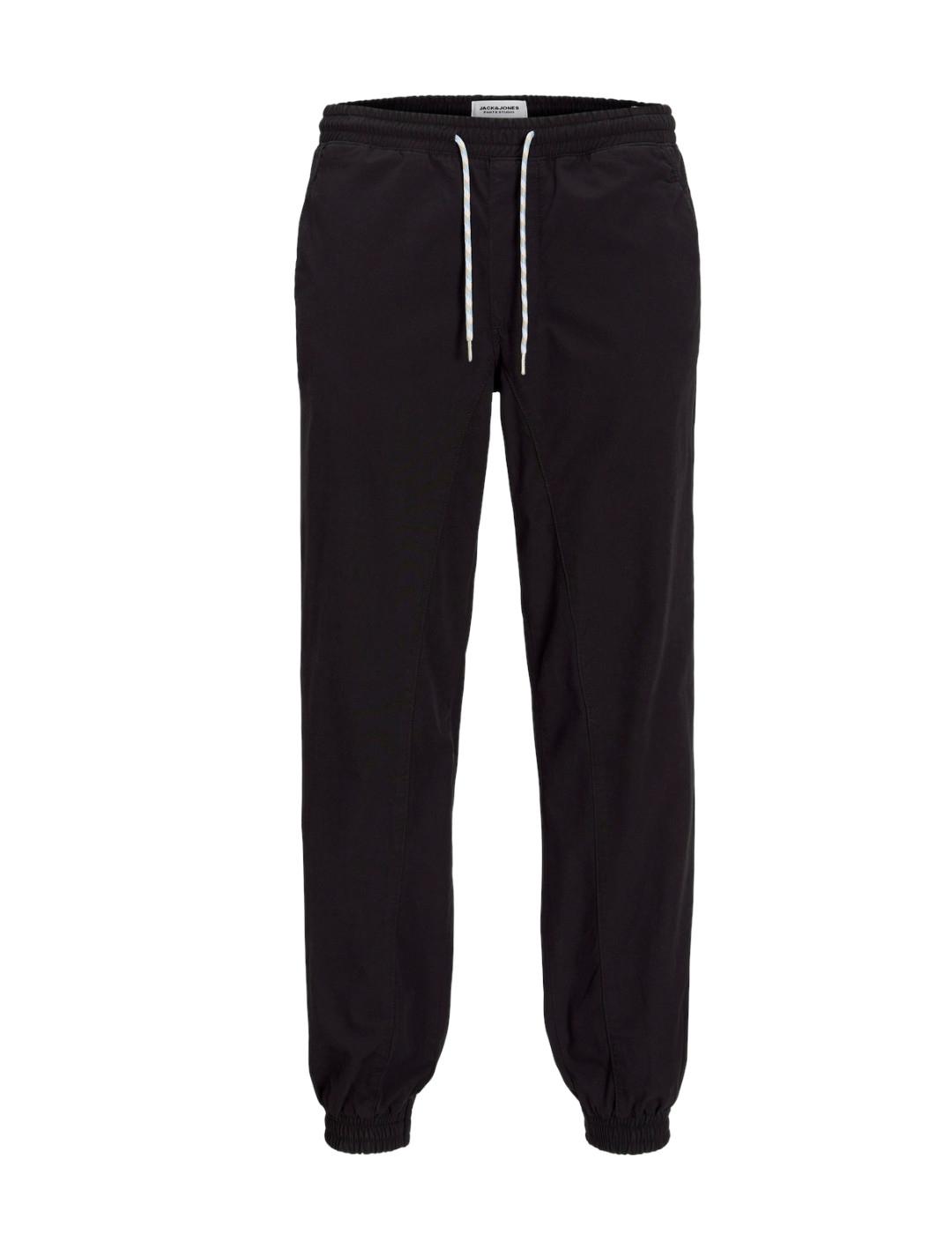 Pantalón Jack&Jones Kane jogger negro relaxed para hombre