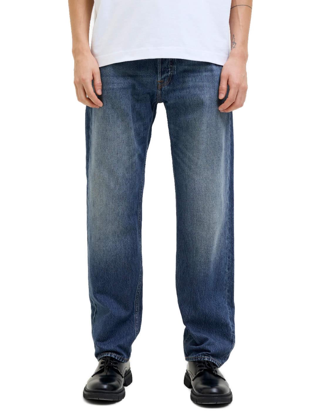 Pantalón vaquero Jack&Jones Chris azul relaxed para hombre
