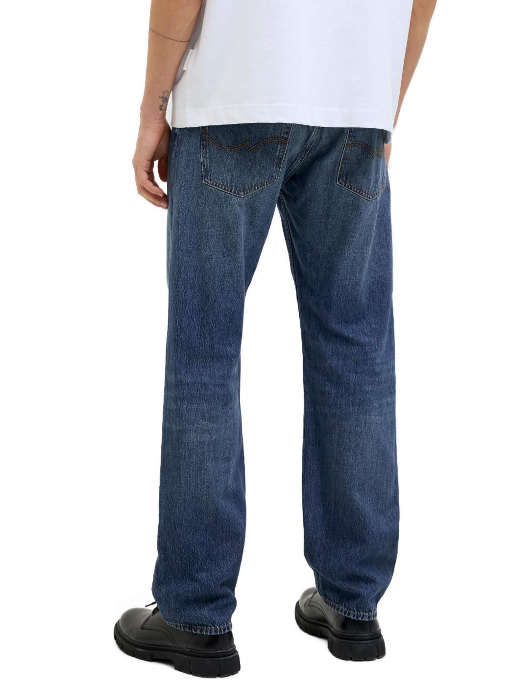 Pantalón vaquero Jack&Jones Chris azul relaxed para hombre