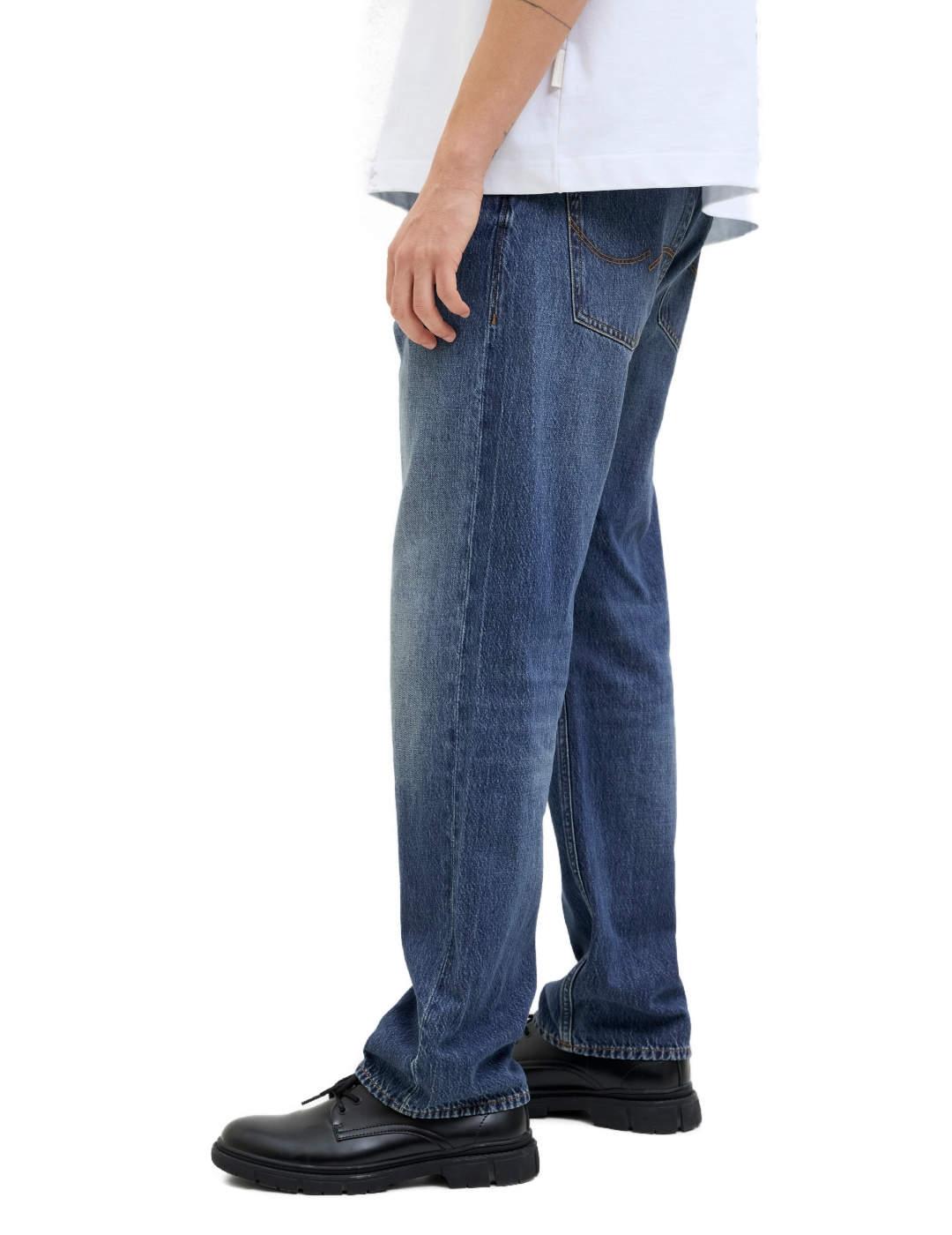 Pantalón vaquero Jack&Jones Chris azul relaxed para hombre