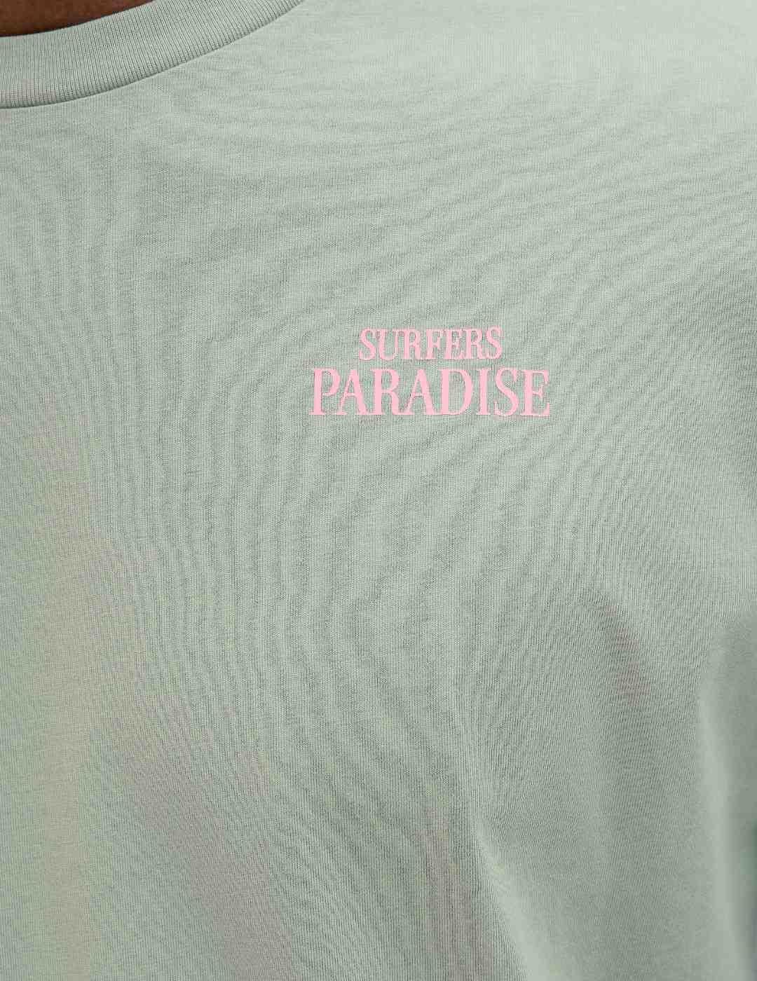 Camiseta Jack&Jones James verde manga corta para hombre