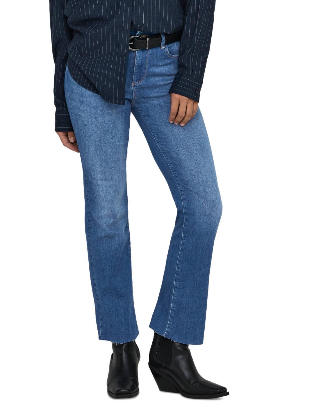 Pantalón vaquero Only Ann-Kenya azul medio de mujer