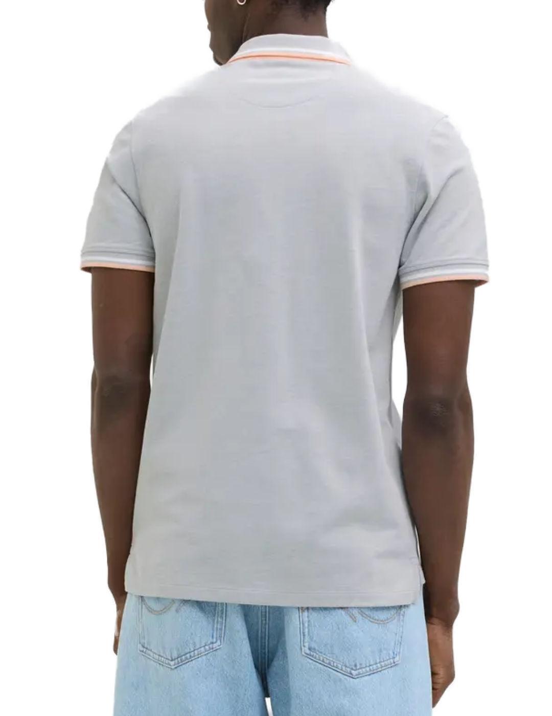 Polo Jack&Jones Paulos verde agua manga corta para hombre