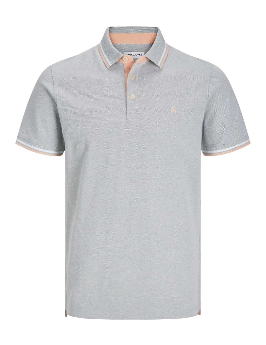 Polo Jack&Jones Paulos verde agua manga corta para hombre