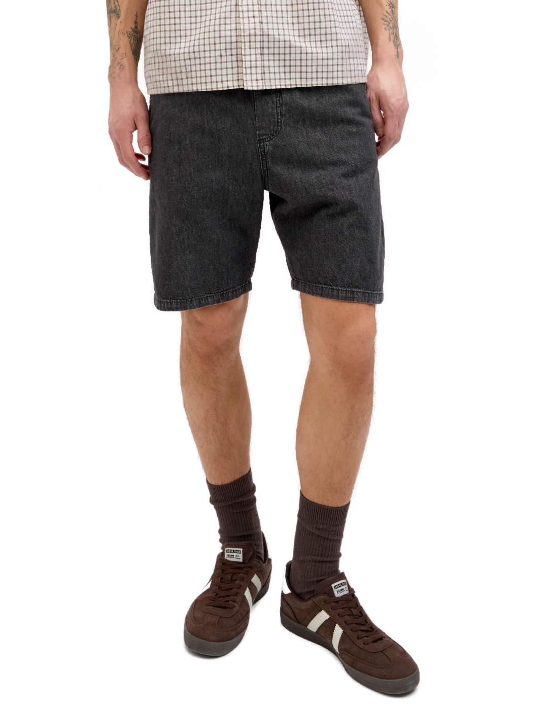 Bermuda Jack&Jones Tony negro relaxed fit para hombre