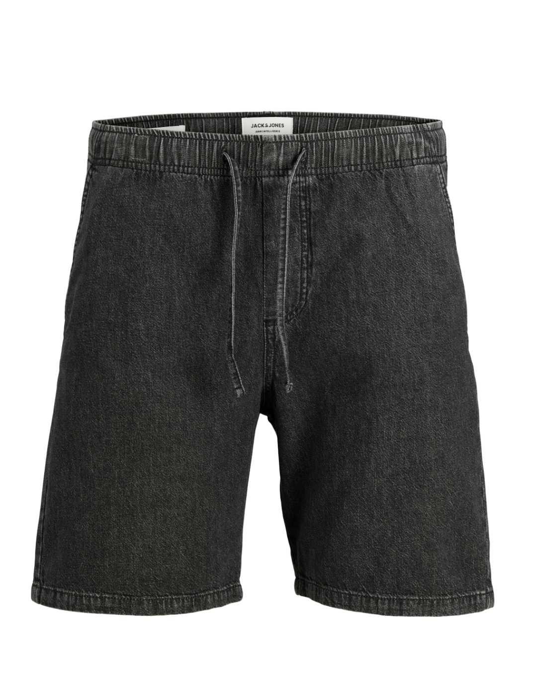 Bermuda Jack&Jones Tony negro relaxed fit para hombre