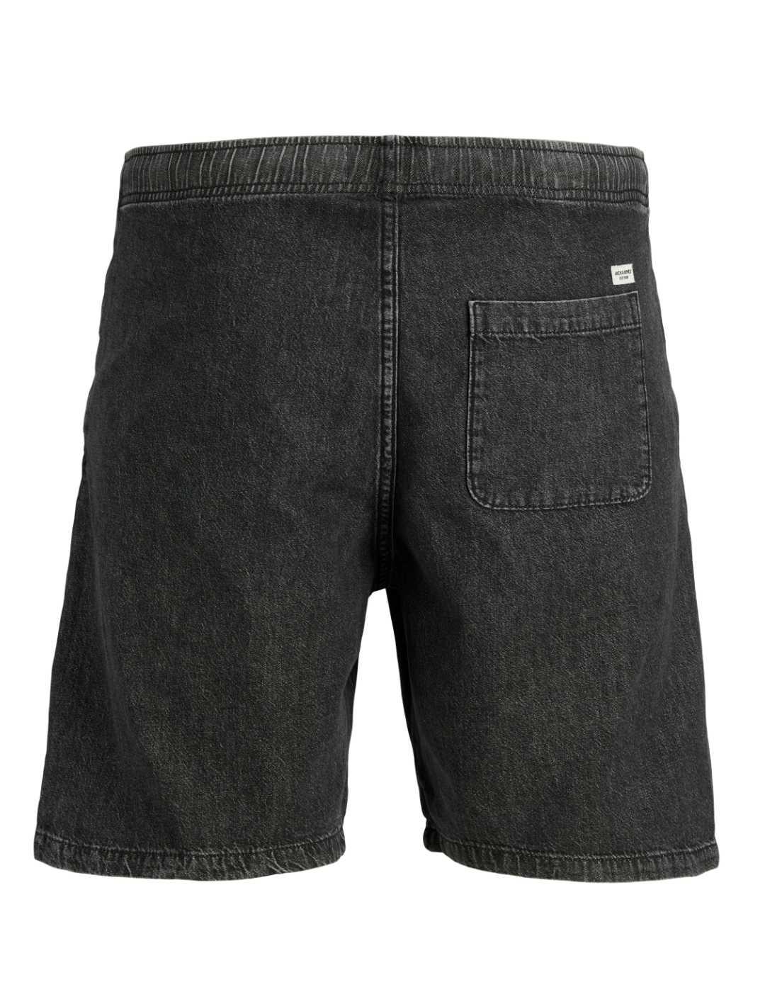 Bermuda Jack&Jones Tony negro relaxed fit para hombre