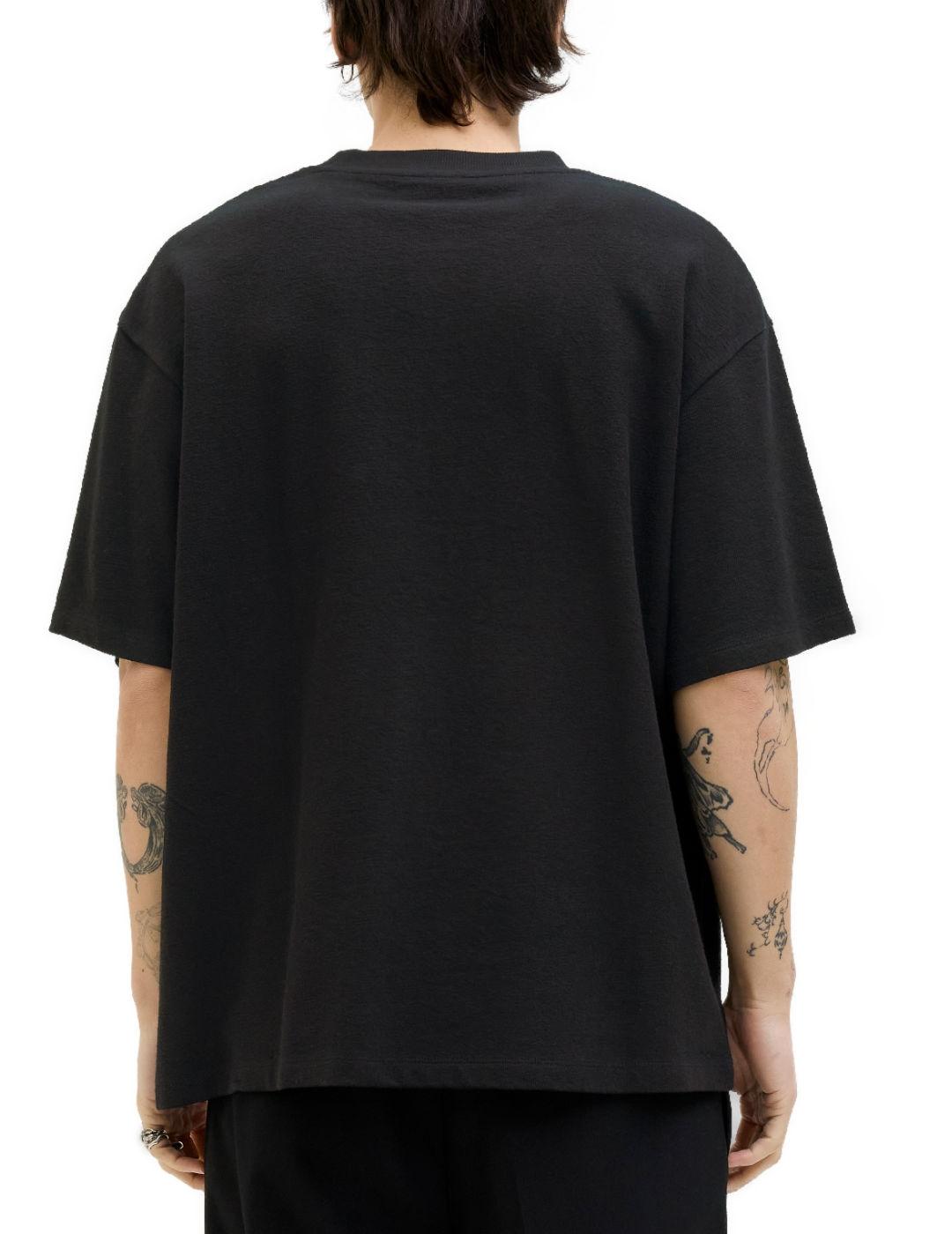 Camiseta Jack&Jones Loui negro manga corta para hombre