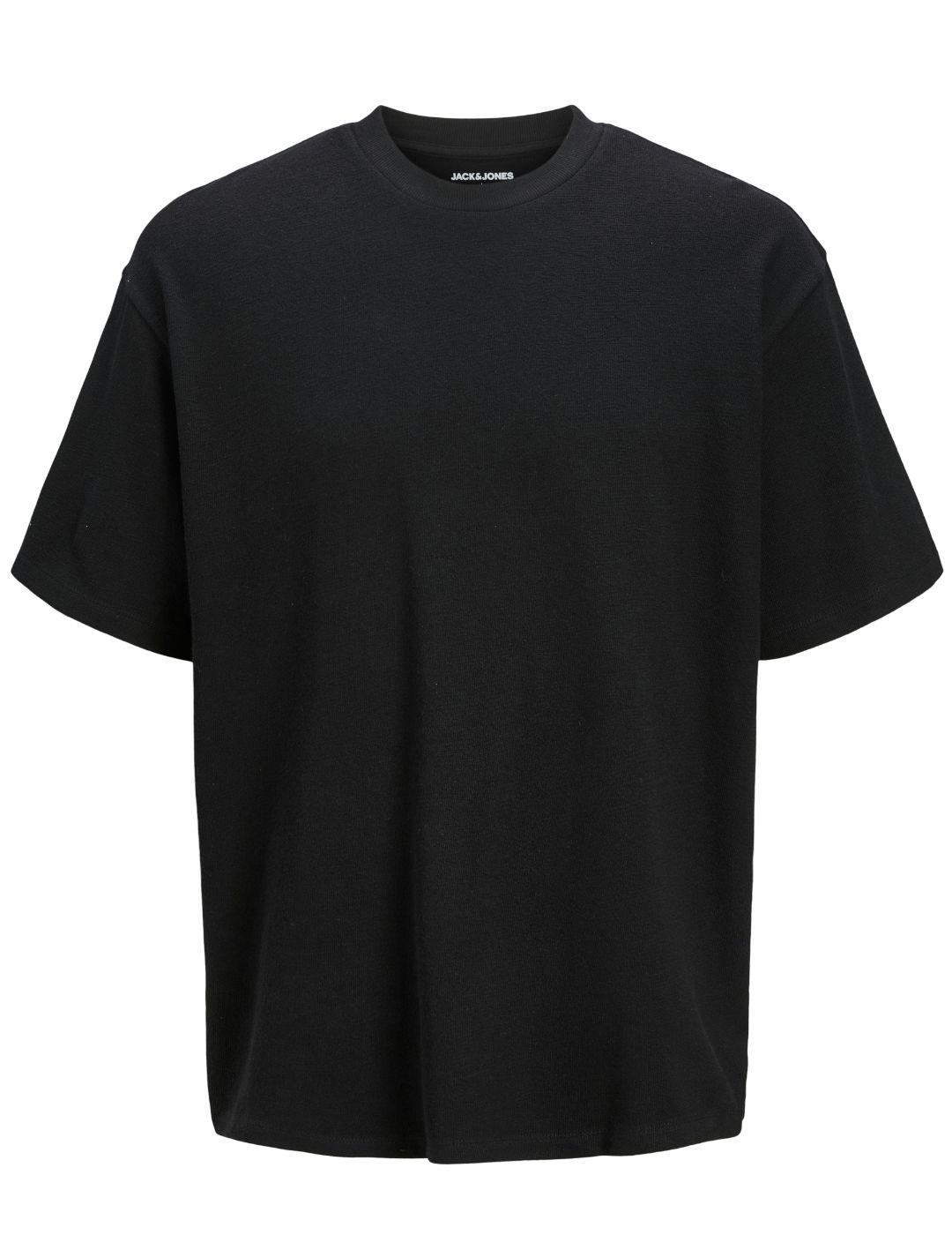 Camiseta Jack&Jones Loui negro manga corta para hombre