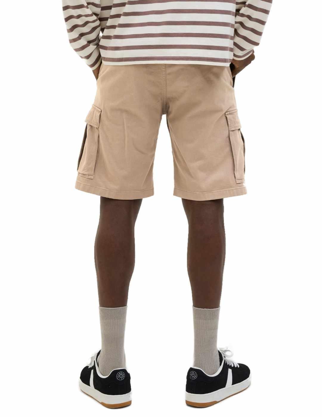 Bermuda Jack&Jones Cole cargo beige regular para hombre