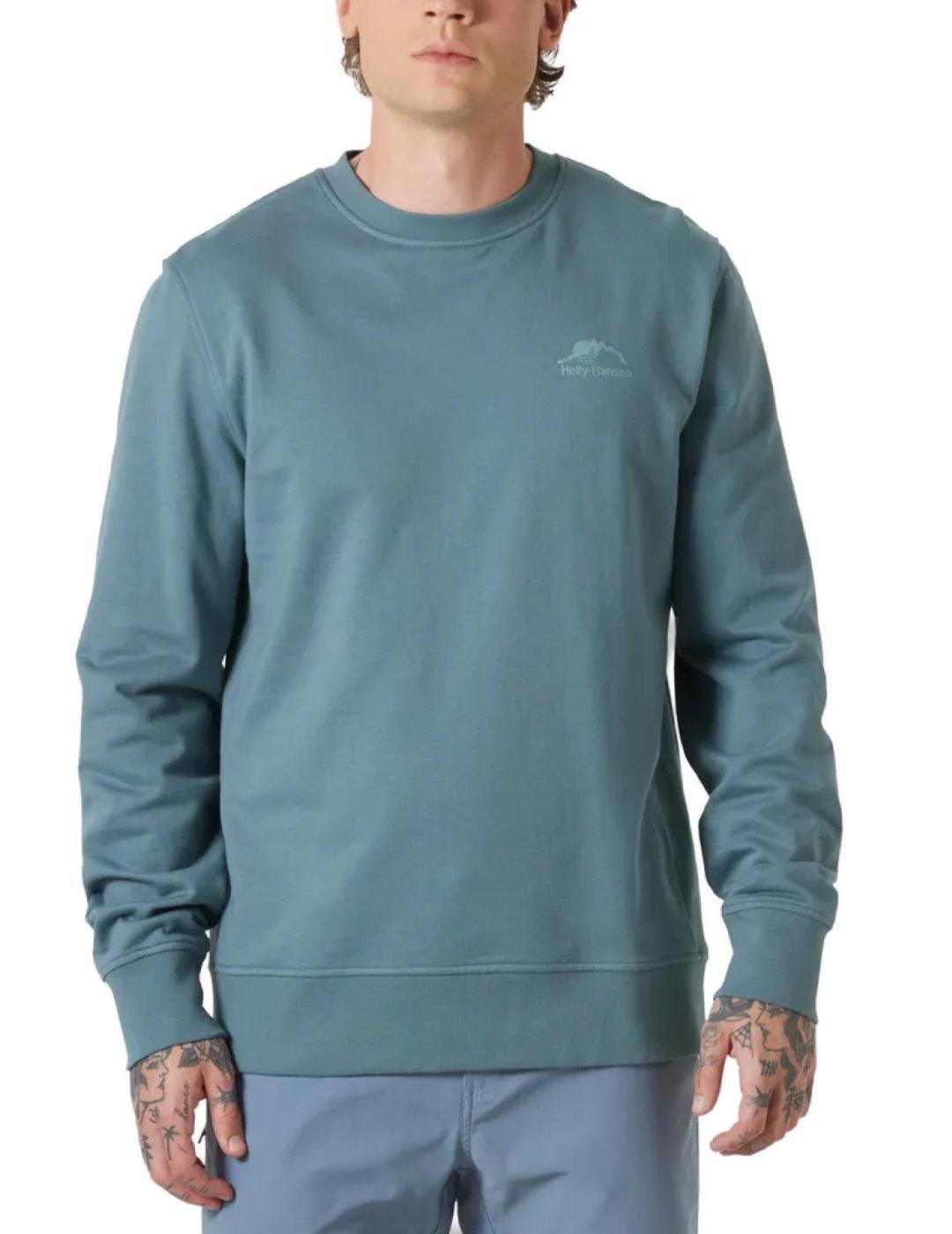 Sudadera Helly Hansen Nord Graphic azul para hombre