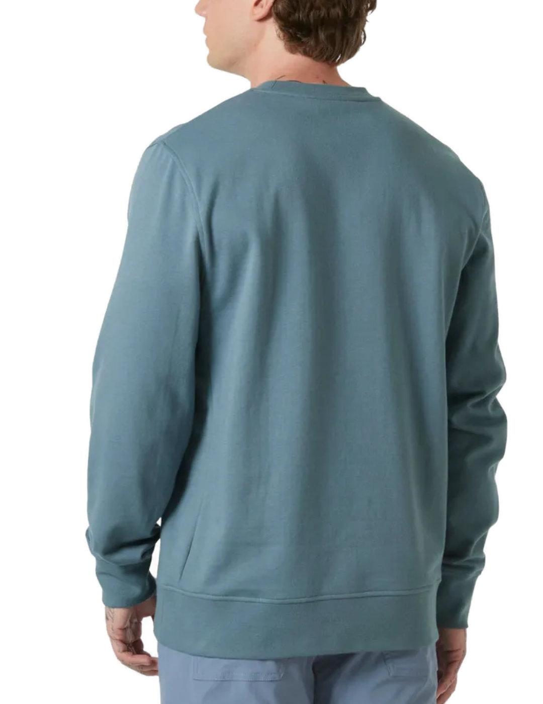 Sudadera Helly Hansen Nord Graphic azul para hombre