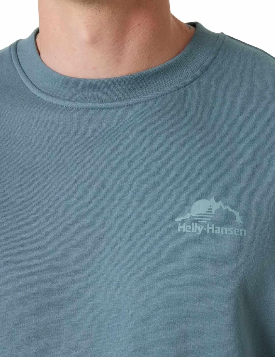 Sudadera Helly Hansen Nord Graphic azul para hombre