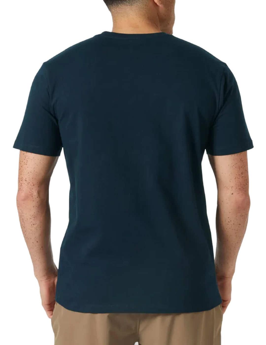 Camiseta Helly Hansen Graphic marino manga corta para hombre