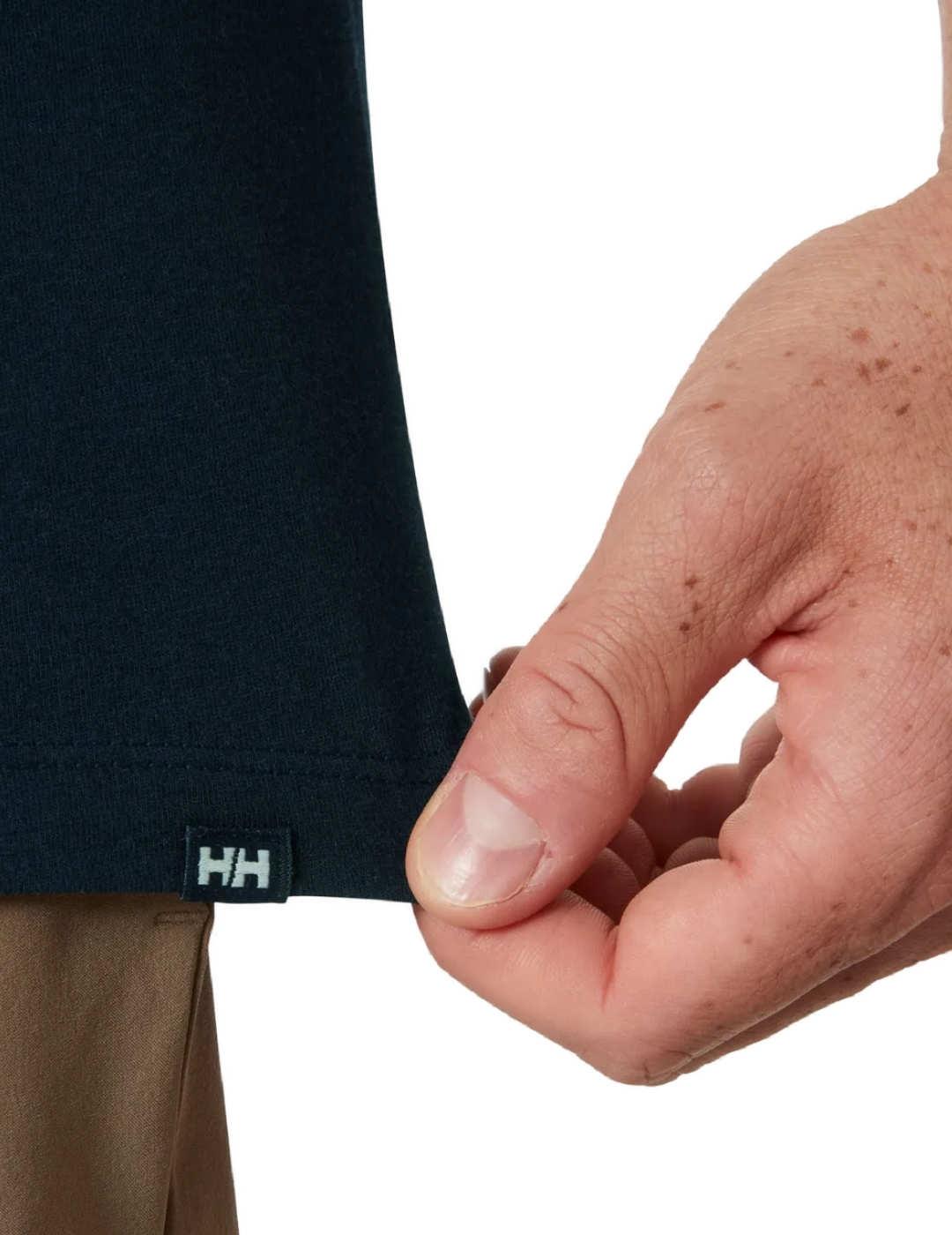 Camiseta Helly Hansen Graphic marino manga corta para hombre