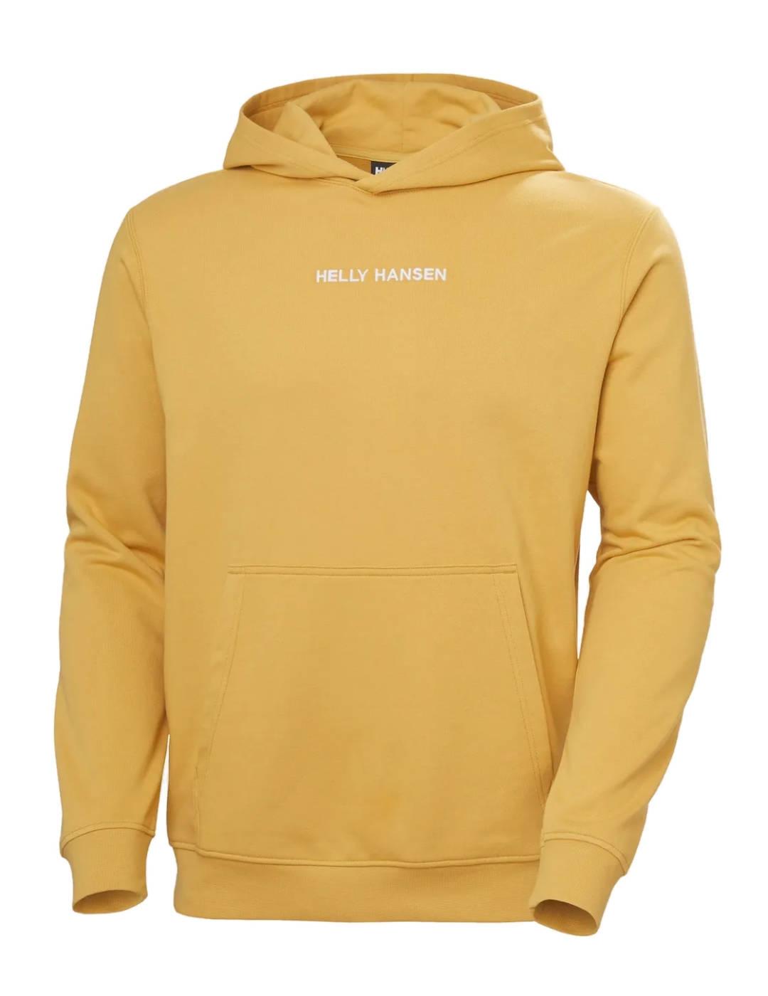 Sudadera Helly Hansen Core capucha arena para hombre