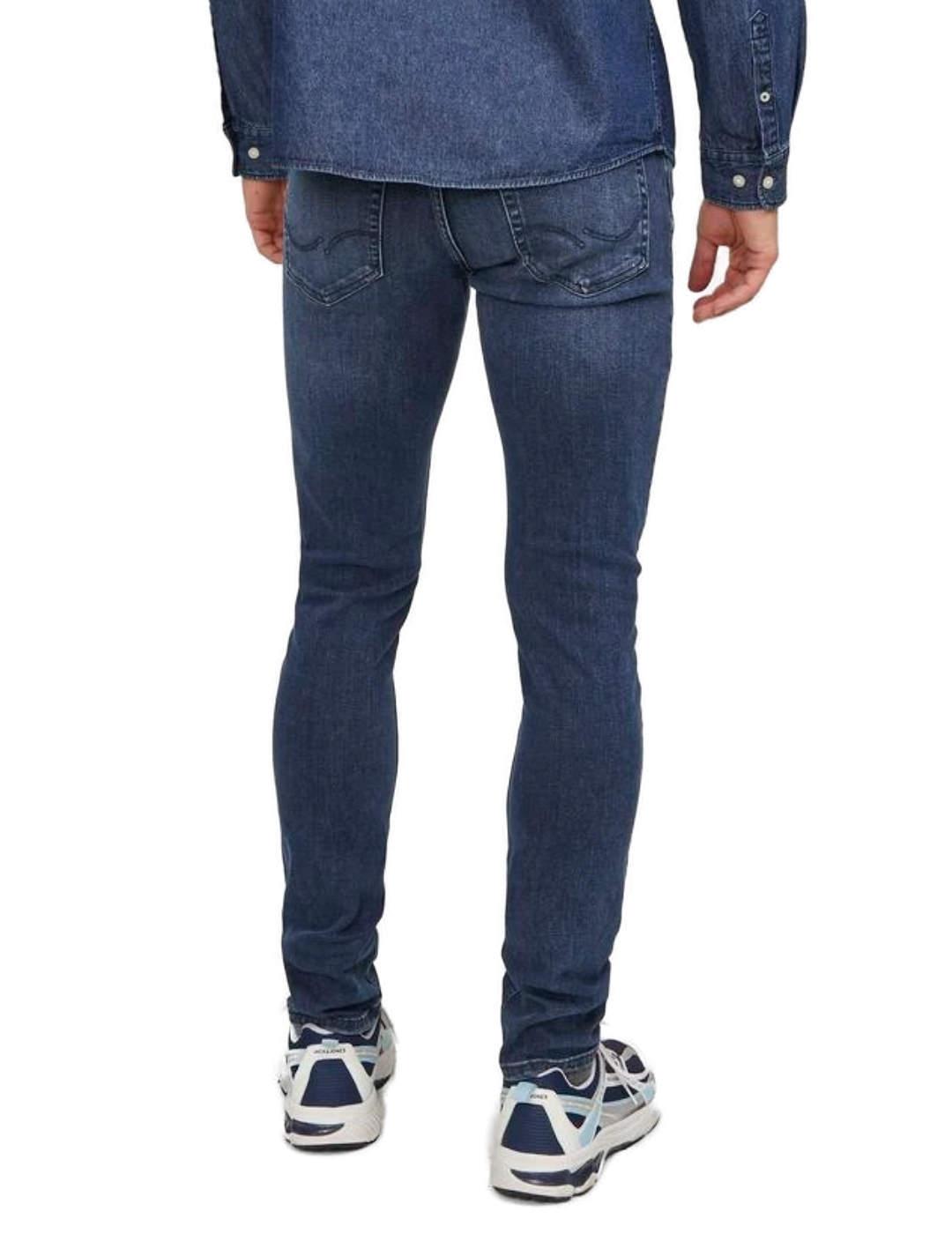 Pantalón vaquero Jack&Jones glenn azul oscuro de hombre