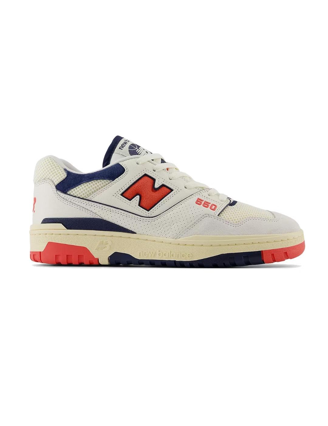 Zapatillas deportivas New Balance 550 beige para hombre
