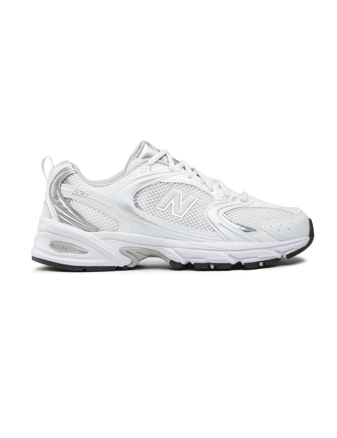 Zapatillas New Balance 530  blancas unisex