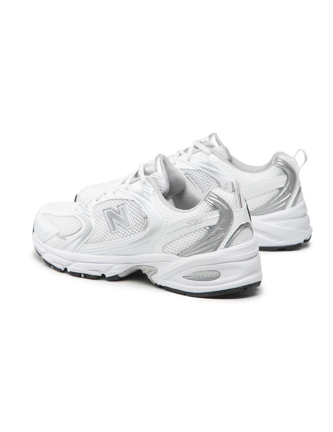 Zapatillas New Balance 530  blancas unisex
