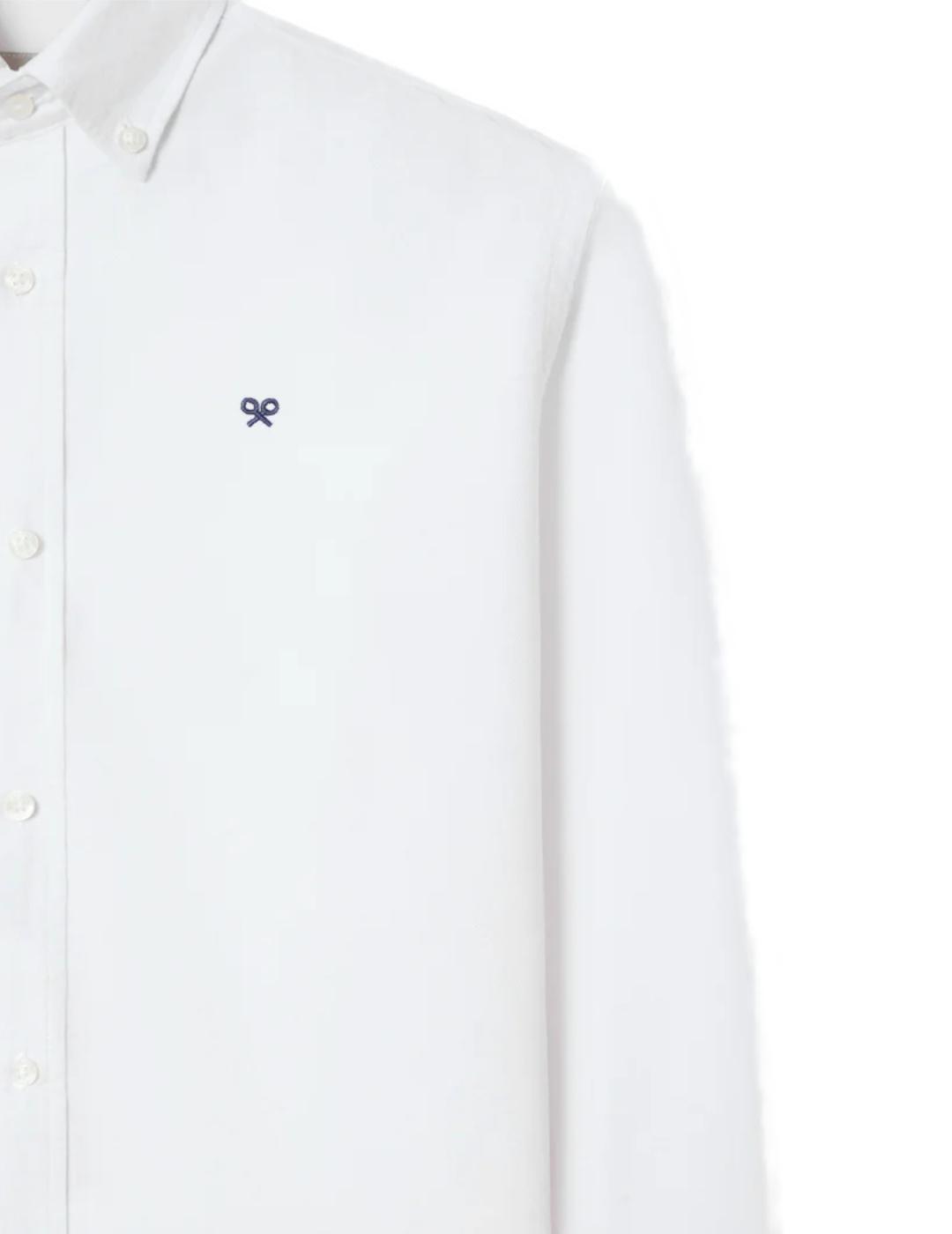 Camisa Silbon sport oxford blanca Slim fit para hombre