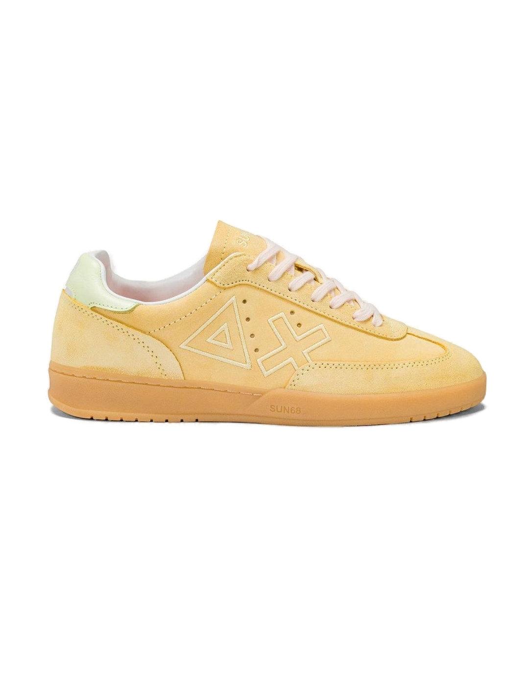 Zapatillas deportivas Sun68 California Sun amarillo mujer