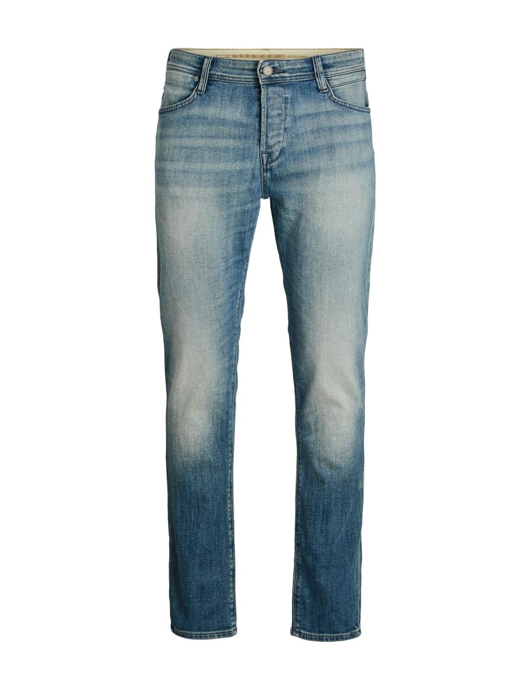 Pantalón vaquero Jack&Jones Mike azul Confort para hombre