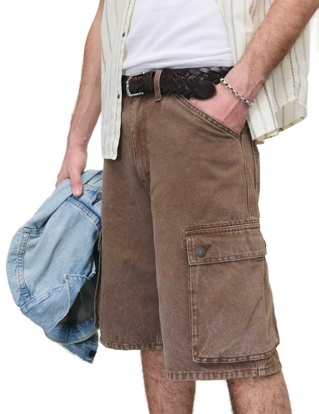 Bermuda Levi's 478™ baggy cargo Rain Drum de hombre-Sg