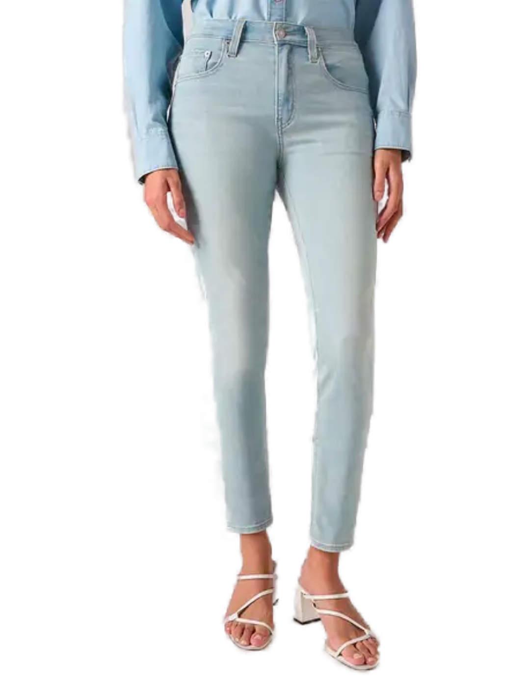 Pantalón vaquero Levi's  721™ High Rise Skinny Blue mujer