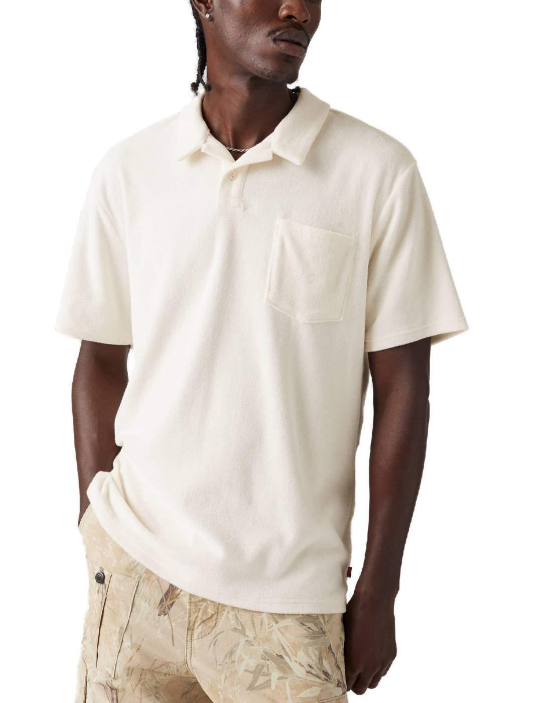 Polo Levi's Egret felpa de hombre-Sg