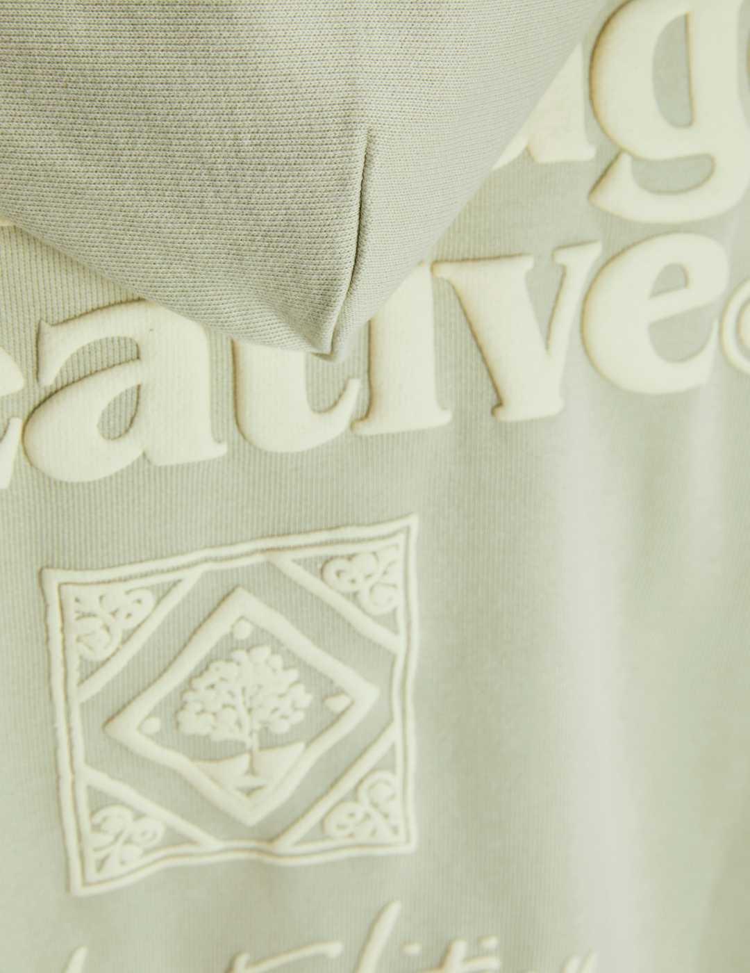 Sudadera Jack&Jones Paros verde claro con capucha de hombre