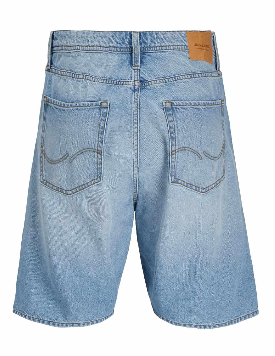 Bermuda Jack&Jones Alex azul rotos loose fit para hombre