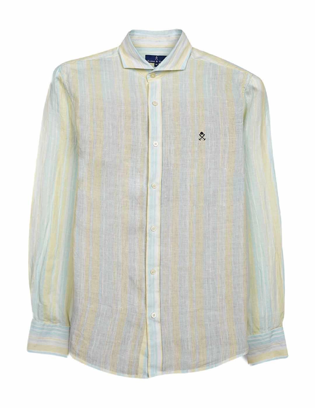 Camisa Harper & Neyer Marbella multicolor lino para hombre