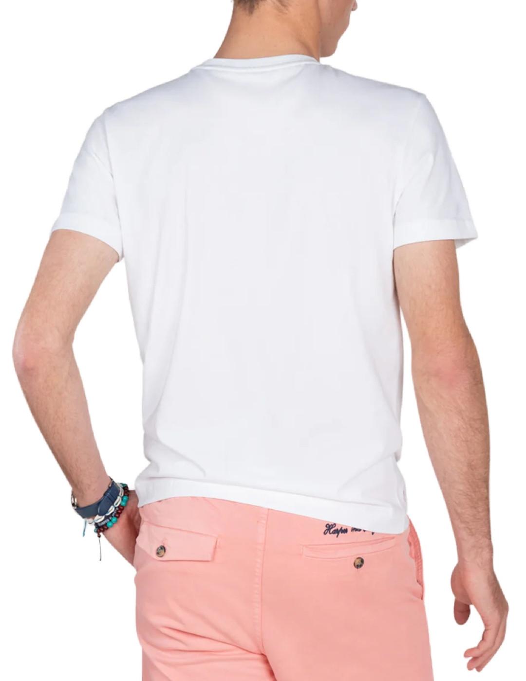 Camiseta Harper Los Angeles blanco manga corta para hombre
