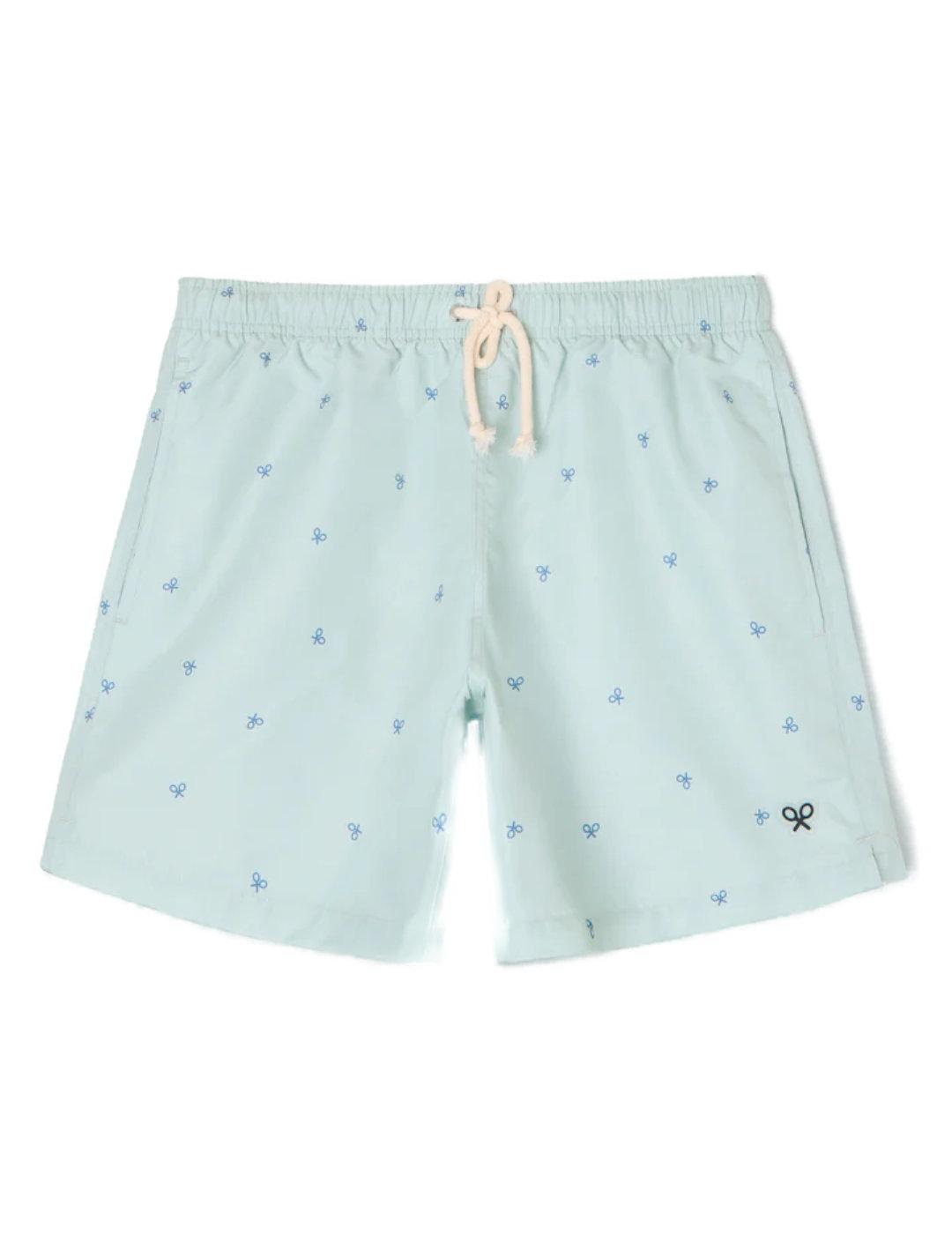 Bañador Silbon miniraqueta aguamarina regular para hombre